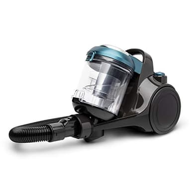 H.Koenig Aspirateur Traineau sans Sac Multicyclonique STC56 Ergonomique, Classe énergétique AAA, Filtre HEPA12, Silencieux, Puissant, Inclus Brosse, suceur Plat 2 en 1, 700W