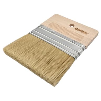 MiG-met - Pinceau Plat - SPALTER Pro Pinceau de Peinture - Pinceau de Peintre pour Peindre et appliquer des enduits décoratifs - Pinceau Large avec Manche en Bois - Largeur 100mm
