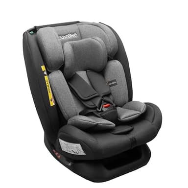 Siège Auto Bébé 0 à 36kg sans Isofix i-Size 40-150cm - Siege Auto Enfant Groupe 0 1 2 3 de la naissance à 12 ans - 14 Positions d'Appui-tête, 4 Positions d'Inclinaison, Harnais à 5 points