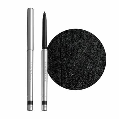Sandstone Scandinavia Crayon Eyeliner Métallisé Waterproof Noir – Hypoallergénique & Sans Parfum – Vegan & Anti-Bavures – Yeux Sensibles