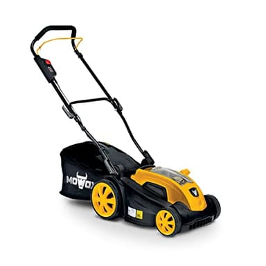 Mowox EM 38 PLi -Tondeuse sans Fil Mowox - 38 cm de Coupe - Batterie Lithium 40V / 2,5 Ah - Jardins jusqu'à 250m² - avec Batterie et Chargeur