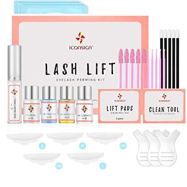 Kit Lamination Cils et Sourcils 2025 - Lash Lift Professionnel avec Nouvelle Colle, Permanent SemiPermanent Pour Un Look Intense