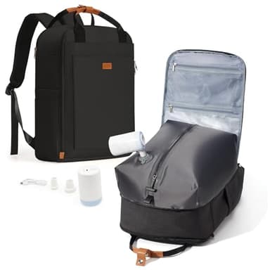 SZLX Sac à Dos Sous Vide Bagage à Main Pour Femmes, Sac à Dos Airbag Avec Système De Vide Pour Le Voyage, Ryanair Travel Ruscksack Taille Cabine Avec Pompe étanche Valise Sous Vide Pour Homme