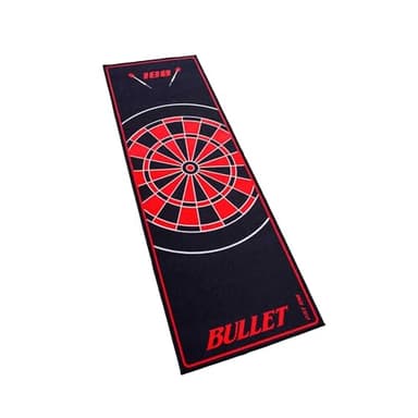 Tapis de fléchettes professionnel - 237 x 80 cm - Accessoire de fléchettes pour la maison, le bureau, le bar, les fêtes - Tapis de fléchettes avec dimensions de tournoi et oche - Tapis de fléchettes