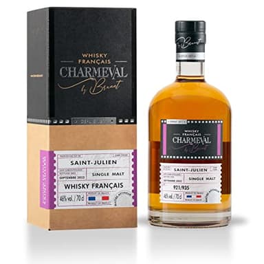 Whisky Français Single Malt - Finition fût de Saint-Julien - Charmeval By Bruant
