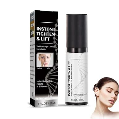 Anti Rides Puissant Immediat,Serum Visage de VE,Collagène + Acide Hyaluronique,Instant Iift Plus,Serum Hydratant Visage,Serums Anti Rides,Anti-ageing Essence,Sérum Raffermissant au jojoba (30g, 1)