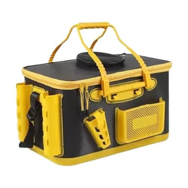 Glacière à Appâts Vivants | Seau à Poisson Portable Multifonction | Accessoires de Pêche pour Bateau Camping Kayak Voiture et Transport Maritime