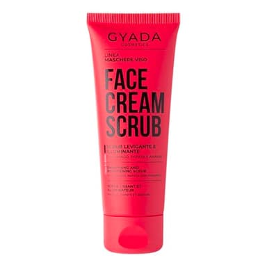 GYADA COSMETICS, Gommage visage lissant et éclaircissant exfoliant, hydratant, lissant la peau, pour tous les types de peau, 75 ml