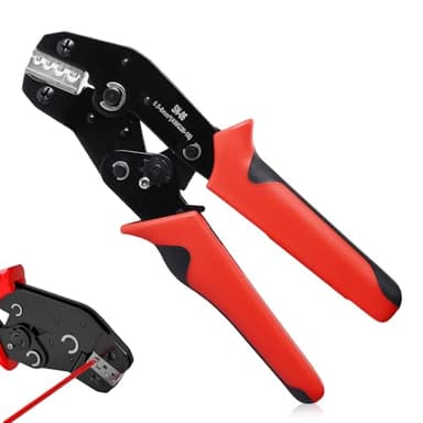 Pince à sertir pour connecteurs thermorétractables, pince à sertir solaire pour cosses de câble de 0,5 mm² à 6 mm², pince à sertir pour connecteurs solaires MC4, pince à sertir pour cosses de câble
