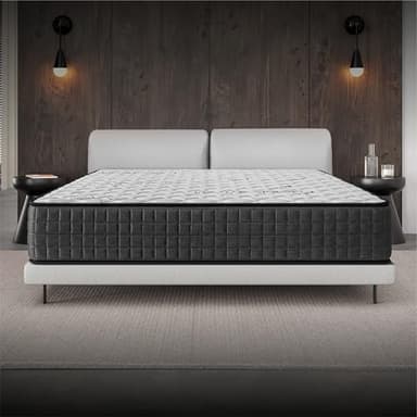 COSMOS - Matelas Gamma 180x200 - Épais 30 cm - Accueil Mousse mémoire de Forme + Blue Latex - Soutien Ferme - Réversible - Indépendance de Couchage - Durable - Hypoallergénique - Fabriqué en Europe