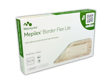 Mepilex Border Flex Lite, 5x12,5 cm, 5 pièces