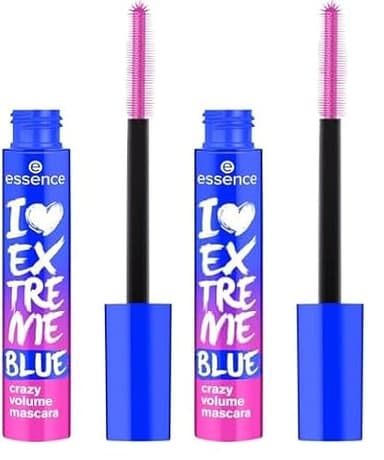 Essence - Mascara I Love Extreme Bleu Volume Crazy (Lot de 2)