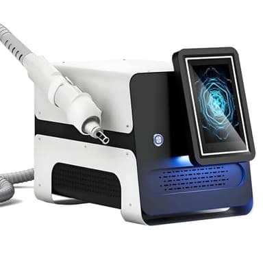 LYAYYDS Machine de détatouage Pico 2500 W, Longueur d'onde Professionnelle 1064 nm/532 nm/755 nm, pour Taches Noires et Taches blanchissantes.