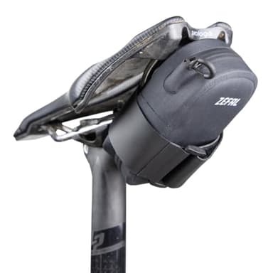 ZEFAL Z Road Pack - Sacoche de Selle Vélo de Route - Sacoche Velo Route Légère - Accessoire Velo Route Étanche - 0,35 L - 85 g, Noir