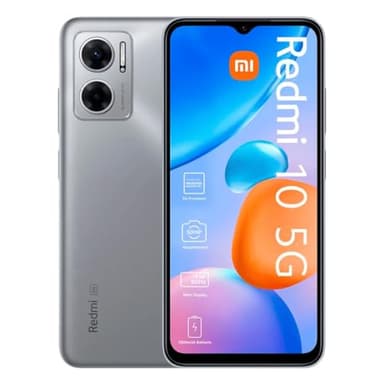 Xiaomi Redmi 10 5G - Smartphone, 6,58 Pouces, 4 Go RAM/64 Go ROM, Dual SIM, Android 12, Argent