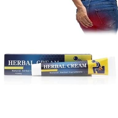 Creme Hemorroide – Formule naturelle à l'hamamélis, Convient aux peaux sensibles 20g