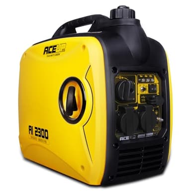 Aceup Energy Groupe Electrogene Silencieux de 2000W Avec Prises USB Et 2 x 230 V (AC), EURO-V, CE, Ultra léger, Générateur Onduleur à Essence Portable