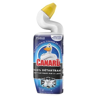 Canard WC - Gel 100% Détartrant - Nettoie Mieux Que La Javel - Action Visible, Change de Couleur - 1 Gel