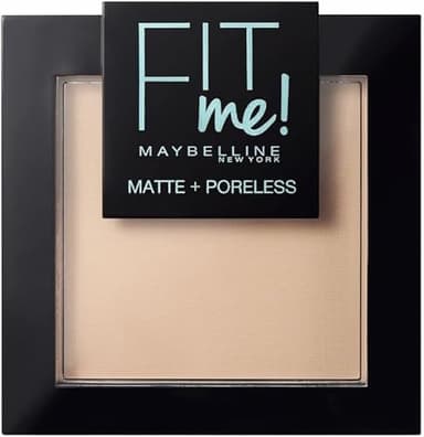 Maybelline New York - Poudre Compacte Fit Me Matte & Poreless - Peaux normales à grasses - 115 Ivoire - 9 g