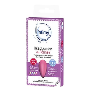 INTIMY CARE - DISPOSITIF MEDICAL DE REEDUCATION PERINE 4 CONES - dispositif médical - rééducation du périné