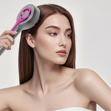 Masseur de tete électrique, Brosse Massage Cuir Chevelu, Étanchéité IPX7, pour Détente du Cuir Chevelu