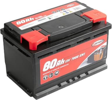 Start Batterie de voiture 80AH 12V640A, pôle positif, boîte droite L3