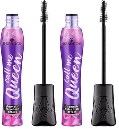 Essence - Mascara Effet Faux Cils Call Me Queen Dramatic (Lot de 2)