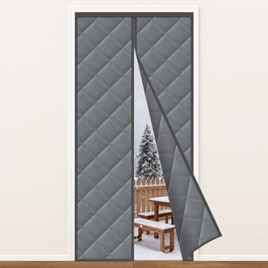 Rideau Moustiquaire Magnétique - Protection Anti-insectes Pour Porte