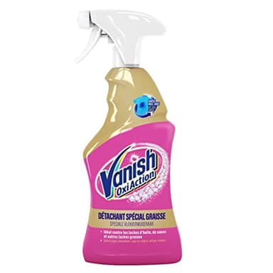Vanish Liquide Pistolet Détachant Textile Puissant Avant Lavage – 500mL, Non parfumé