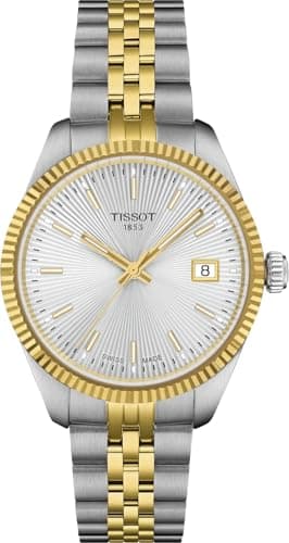 Tissot Femme Analogique Quartz Suisse Montre Bracelet en Acier Inoxydable Massif 316L T1562102203100