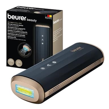 Beurer IPL 7800 COOL PRO Appareil d'épilation avec technologie de refroidissement, jusqu'à 1 mio d'impulsions lumineuses, pour les bras, les jambes, le visage, la zone du bikini pour pour femme/homme
