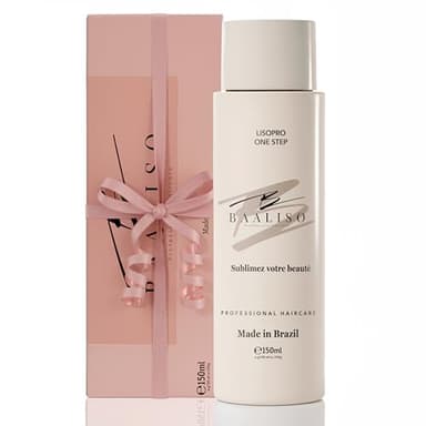 Baaliso Lissage Brésilien – Soin One-Step à la Kératine Sans Formaldéhyde | Lissage Longue Durée, Contrôle des Frisottis, Huiles Végétales Naturelles, Lissage Professionnel | 150 ml