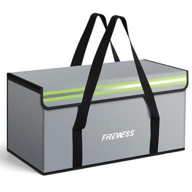 FIREWESS Pochette Anti Feu, Boite Ignifuge, Lipo Safe Bag, 60 x 30 x 30 cm, pour Documents A4, Passeport, Batterie Lipo, Bijoux, Objets de Valeur