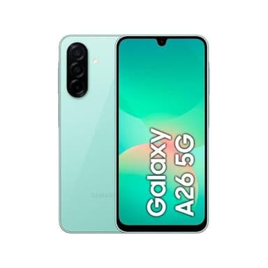 Samsung Galaxy A26 5G, Smartphone Android, 256 Go, Smartphone déverrouillé, Vert d'eau
