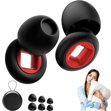 1 paire de bouchons d'oreilles pour moto, bouchons d'oreilles anti-ronflement, réutilisables pour réduire le bruit de moto, pour le sommeil et la réduction du bruit