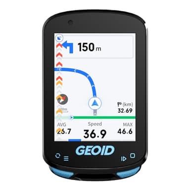 GEOID CC600 Compteur Vélo sans Fil, Navigation, Écran Couleur 2,4 Pouces, Entraînement Cycliste, Multilingue, IPX7, WiFi&Bluetooth&Ant+