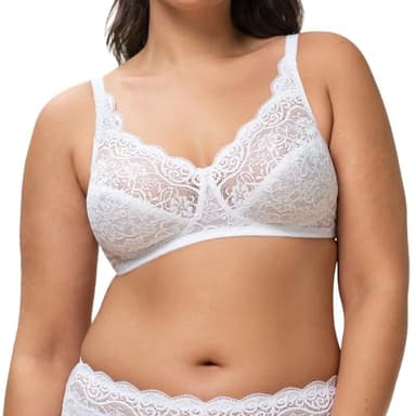 Triumph Amourette 300 N X Non-wired bra Femme, WHITE, 80B