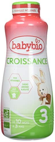 Babybio Bio Lait 3 Croissance Liquide, 1L