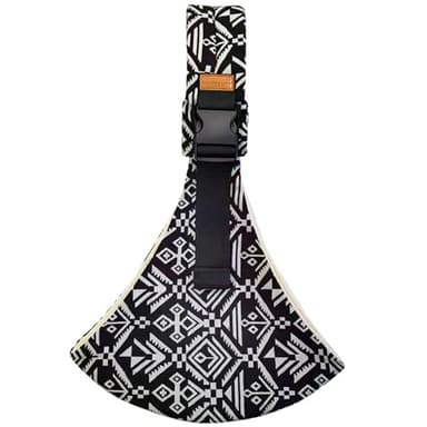Guyode Porte Bebe Toddler Réglable, Echarpe de Portage Bebe Léger et Respirant, Baby Carrier Physiologique s'Applique à 6-36 Mois, Sling Bébé Randonnée Ergonomique, Babycare Portage (Noir A)