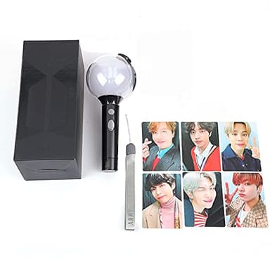 Wlijun BTS Official Lightstick Map of the Soul 7 Special Edition, Army Bomb Ver 4 Connexion Bluetooth APP pour Ajuster La Couleur De La Lumière