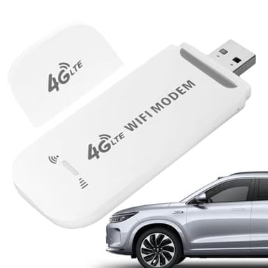 Modem USB 4G, clé USB 4G - Appareils Internet Mobiles avec Modem WiFi USB Multifonctionnel - Adaptateur USB WiFi Dongle WiFi léger pour Le Travail d'affaires en Voyage