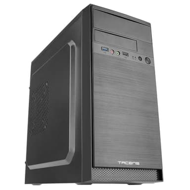 Anima AC4 Tacens - Boîtier per PC. Micro ATX, Finition Aluminium, USB 3.0 Noir