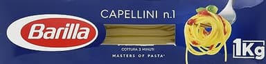 Barilla Classique - Capellini n. 1 à la semoule de blé dur toujours al dente - 1 kg