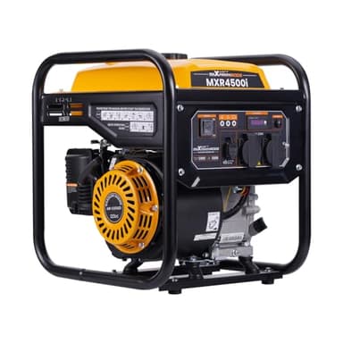 maXpeedingrods 3500W Groupe électrogène à essence 4 temps avec 2 prises 230V et USB Générateur léger et silencieux alimentation de secours pour garage atelier camping maison,26kg léger