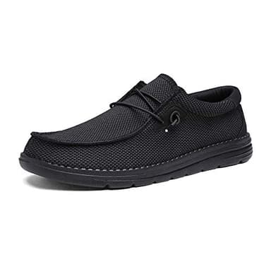 Bruno Marc Mocassin Homme Chaussures de Conduite Mocassins Hommes Slippers Confortable Décontracté Slip on Loafers,Size 46,Noir,BLS211