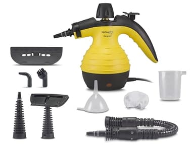 BEPER 50.700 Nettoyeur Vapeur pour Sol, Canapé, Tapis - Nettoyant Vapeur, 135° max, câble de 3 Mètres, 350 ml