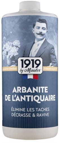 MAULER - Arbanite de l'Antiquaire Super Rénovateur bois - 0,25L - Nettoie, ravive, recharge - Meuble et Boiserie - Bois Vernis, Cirés, Huilés