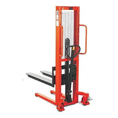 Gerbeur hydraulique STIER, capacité de charge 1 000 kg, hauteur de levée 3 000 mm