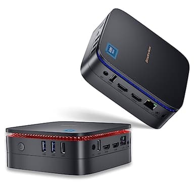 Blackview Mini PC, Intel 12th Gen N95(up to 3.4GHz) Mini Ordinateur avec 16GB DDR4 RAM 512GB M.2 SSD, Mini Desktop PC, Mini Gaming PC 4K HD Dual HDMI, Gigabit Ethernet, 5G WiFi