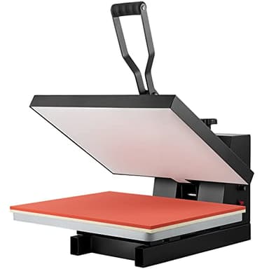 VEVOR Presse à Chaud 406x510 mm, Machine de Sublimation Textile 1700 W Chauffage Rapide, Presse à Chaleur Transfert par Sublimation, Numérique et Industrielle, pour T-shirts/Sacs/Oreillers, Noir